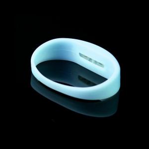 China 2018 Amazon Hot Selling Pink Glow Bracelet Light Up Custom Wristband High Quality Silicone LED Bracelet factory