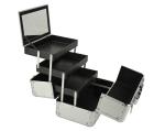 Professional Makeup Artist Case , Lockable Professional Makeup Train Case In