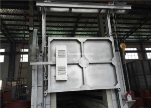 China Car Bottom Furnace , Bogie Type Furnace FOR Austempering of Manganese Steel factory