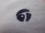 Short Plush Monochrome Flocking Heat Transfer Logo For Clothing Bright Blue