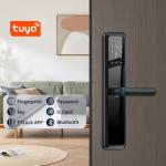 TTLock Smart Front Door Locks With Handle Anti Peep IC Card Fingerprint Password