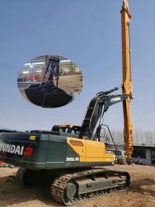 China Construction Works Clamshell Bucket Use In Telescopic Arm For Mini 10-12ton Excavator factory