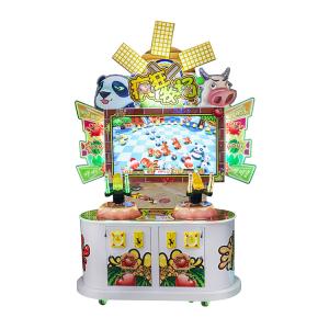 China Crazy Pasture Coin Op Video Games , Shooting Gun Two Player Arcade Machine factory