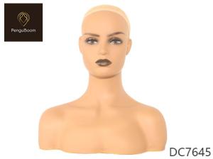 China Sunglasses Display Pretty Mannequin Head With Shoulders 42cm height factory