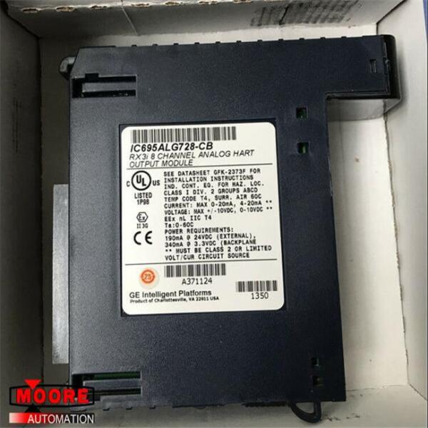 China IC695ALG728  GE  Analog Output HART Module factory