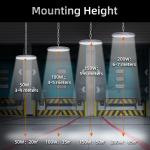 Die Casting Aluminum 100w 150w 200w LED High Bay Lights For Versatile