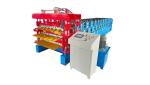 440V Corrugated Roll Forming Machine Ibr Metal Steel Glazed Tile Roofing Sheet