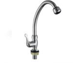 360 Degree Rotating Kitchen Faucet With Zinc-Alloy Construction And Chrome