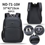 Business Casual PU Student School Bag Travel Computer 23 Inch Backpack