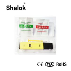China Red yellow PH meter for water,digital ph meter,ph meter portable factory