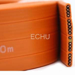 China flat traveling elevator cables, ECHU Traveling Cable factory