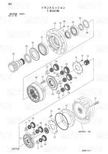 China Excavator Swing Motor Catalog for Machinery and Energy Mining 9287538 ZX60-HCMC factory