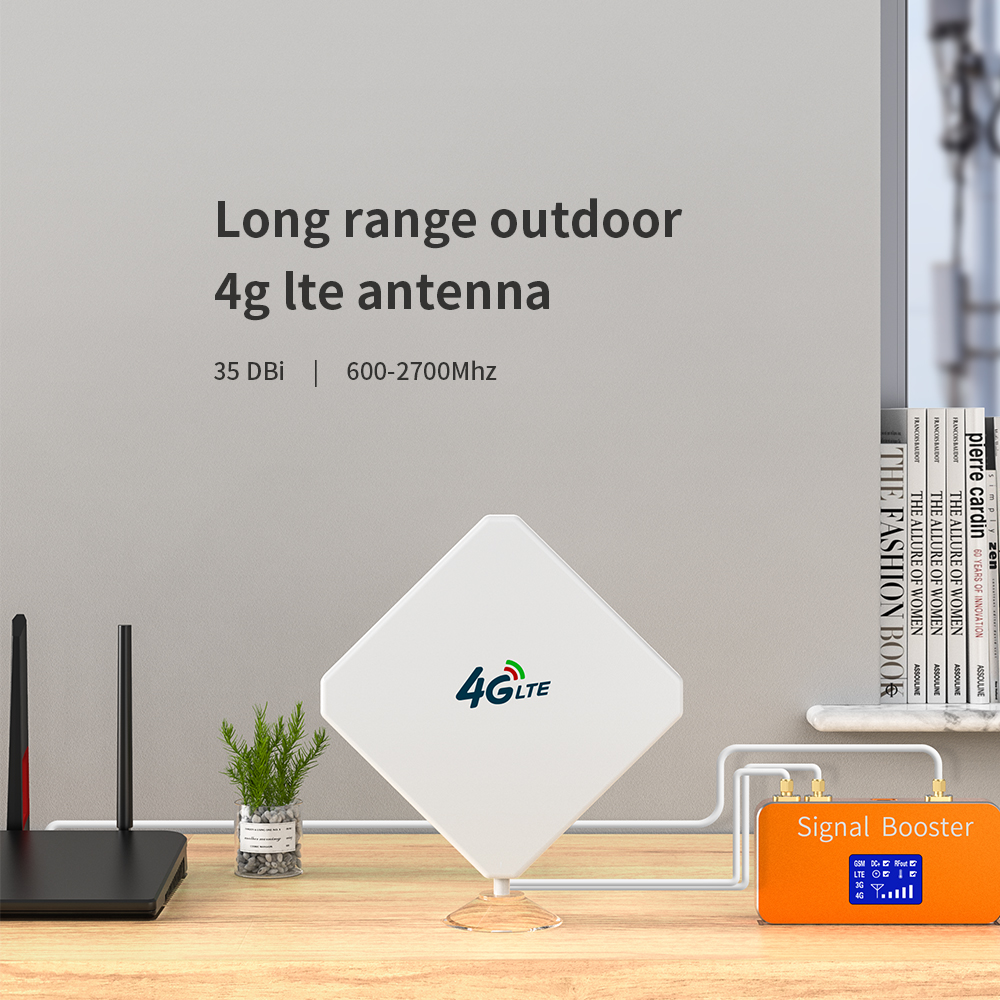 Long Range External Wireless Router with 35 dBi Gain and 10W Maximum Input Power