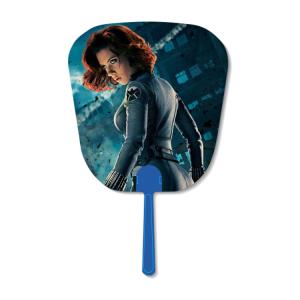 China Promotional Gift 3D Lenticular Printed Plastic Hand Fan With Cartoon Picture factory