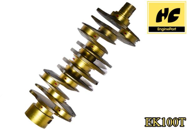 Durable Hino Truck Parts , Truck Engine Diesel Engine Crankshaft EK100T