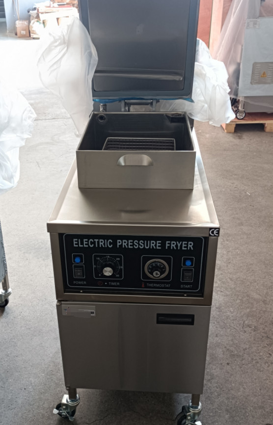 Electric Mechanical Panel 25L Without Oil Filtration Chicken Pressure Fryer