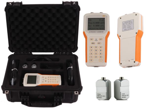 China Handheld  ABS Transit Time Ultrasonic Flow Meter factory