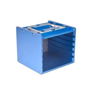 China 6-Inch 5-Slot Wafer Hoop Ring Cassette For Wafer Expansion Storage And Protection factory