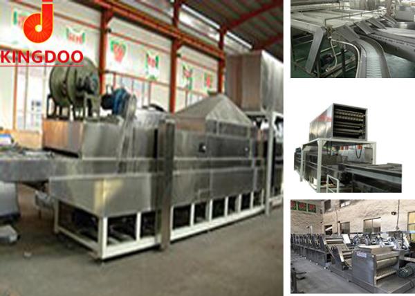 High Speed Noodles Manufacturing Machine , Instant Noodle Line With Frying