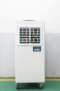 China 6KW Movable Wheels Industrial Spot Coolers Manual Controlling factory