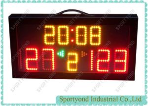 China LED electronic portable scoreboard for basketball/ futsal / netball / handball / wrestling factory