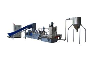 China Clean Offcut 90KW Plastic Granulating Line LDPE Film PET Flakes Pelletizing Machine factory