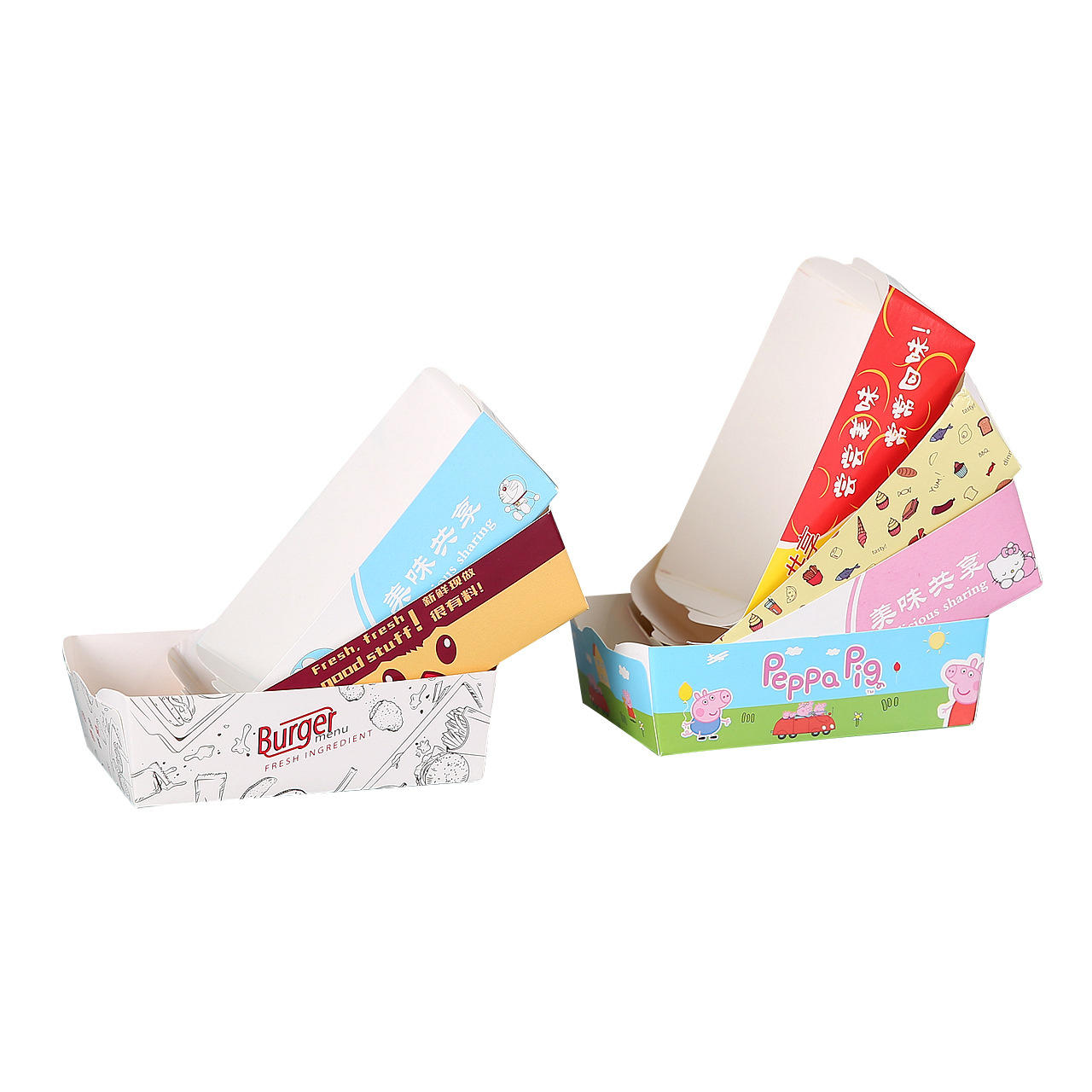 Food Paper Packaging Fried Chicken Box Carton Box Packaging Custom