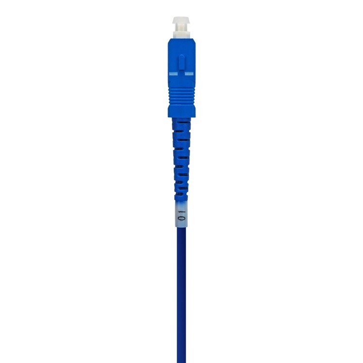 SC-LC Fiber Optic Patch Cord Armoured Singlemode 4 Core PVC LSZH 3.0mm