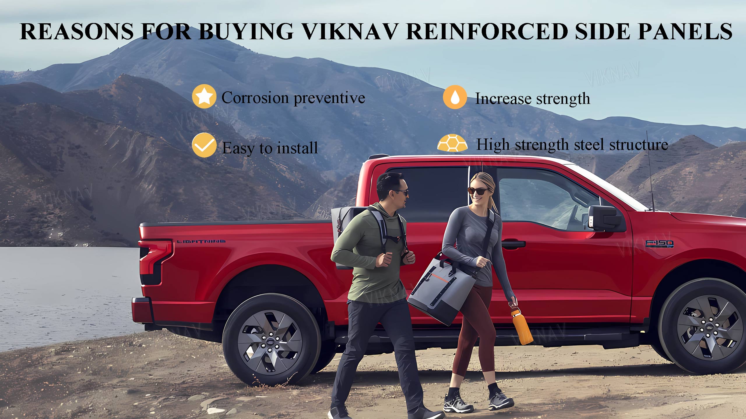 Customized F150 Raptor Pickup Tonneau Cover Rear Bucket Bed Replacement