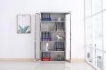 Two Door Hospital Storage Cabinet Knock Down Medicine Cabinet With Shelf