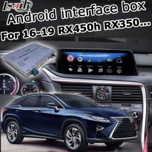 China RX350 RX450h Lexus Video Interface 16-19 Version 4GB RAM Android carplay Navigation Box factory