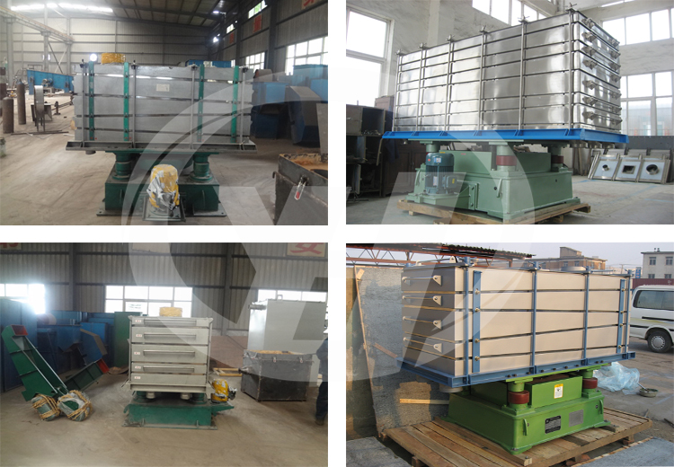 Industrial Electric Rotary Reciprocating Screen Sieve Customized Color