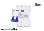 32 Amp Mini Circuit Breaker Double Pole Short Circuit Protection