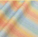 0.8mm Rainbow Gradient Printed Flower PVC Leather For Handbag Packing Box Phone