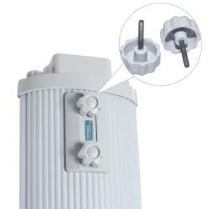 Removable 6 Zones Walk Through Metal Detector Security Doors With Touch Screen