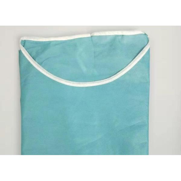 China Long Sleeves Green Disposable Surgical Gown Barrier Surgical Gown Breathable factory