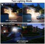 3.7V 2200mAH 6H Charging Wireless Landscape Spotlights Dual Heads