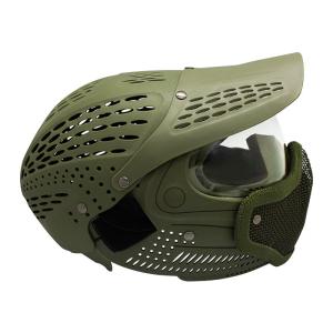 China Airsoft Tactical Paintball Military Combat Mask For CS / Outdoor Activities factory