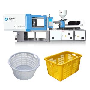 China Fruit Box Crate Injection Molding Machine High Technology 76mm Screw factory