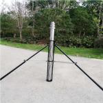 6063 Alu Sectional Telescoping Aluminum Antenna Mast Hand Push Up Light Weight