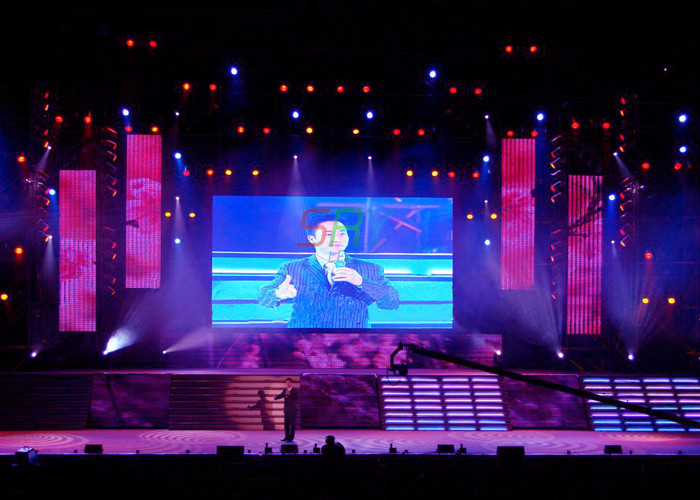 Outside Stage LED Screens High Brightness Waterproof LED display Asynchronous