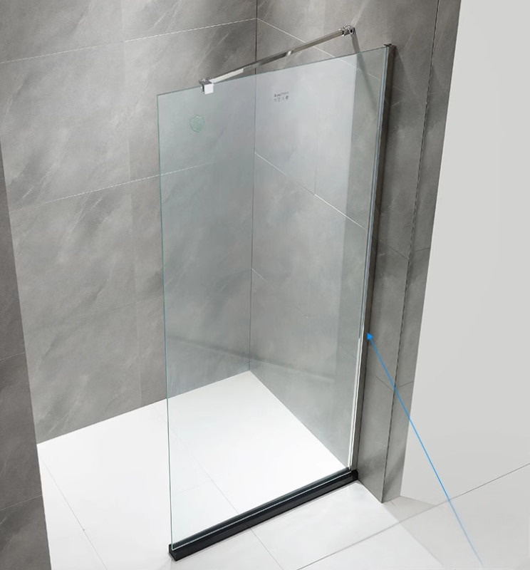 Stainless Steel Shower Glass U Channel Rustproof Shower Screen Wall Channel
