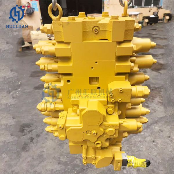 Komatsu Excavator attachment PC220 PC230 PC240 PC240-8 PC350-8 Control Valve Replace for Construction Machinery Excavator Spare Parts Distribute Valve
