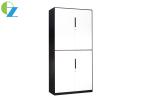 Powder Coating Swing Door Steel Office Cupboard Knock Down Structure