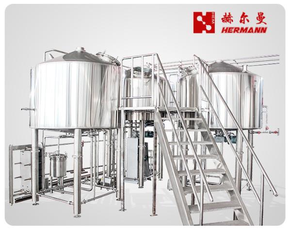 2000L Stainless Steel 304 Turn Key Craft Beer Machine Easy Maintenance And