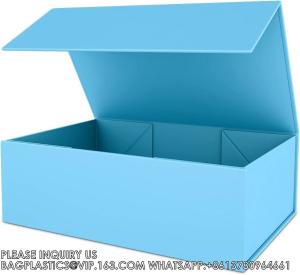 China Custom Printing Luxury Cosmetic Magnet Form Insert Rigid Gift Box With Lid Black Magnetic Gift Box For Jewelry factory
