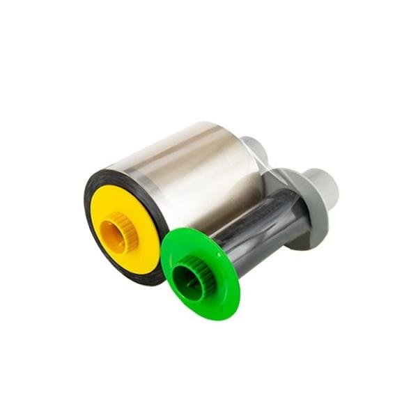 Black Print Speed 1 Compatible Retransfer Film Ribbon 84053 for Fargo HDP 5000