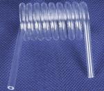 45mm Transparent Quartz Spiral Tube Quartz Elbow Condenser Tube