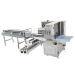 Bread cake horizontal flow wrapping machine Down Paper Flow Packing Machine