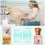 6-in-1 Pet Grooming Vacuum Cleaner for All Pet Hair Types and Lightweight Design